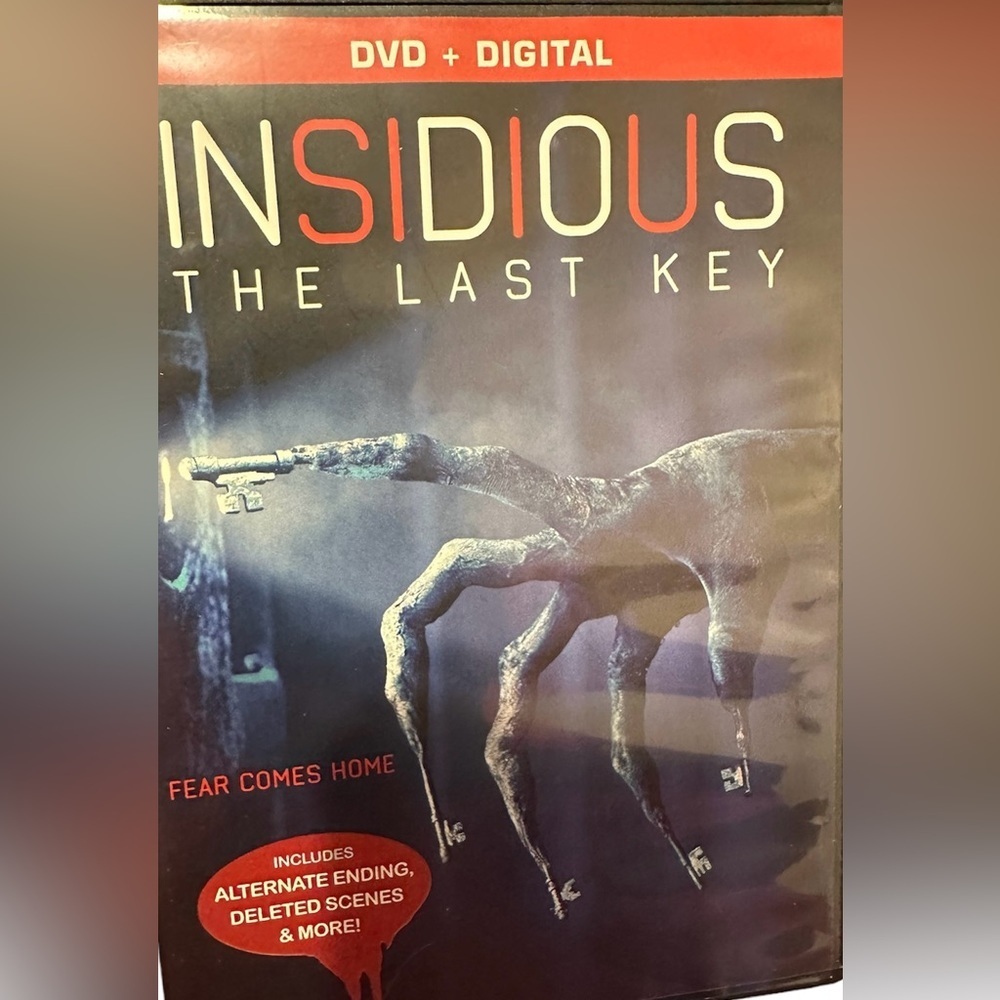 Insidious The Last Key DvD Movie